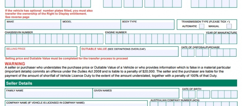 Buying a car in Western Australia